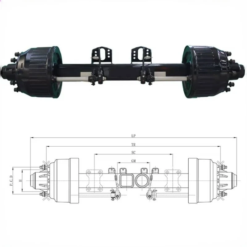 13T Axle factory