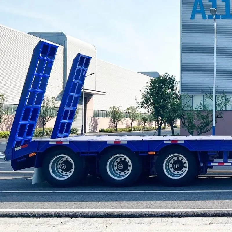 4 Axle Low Bed Trailer high quality