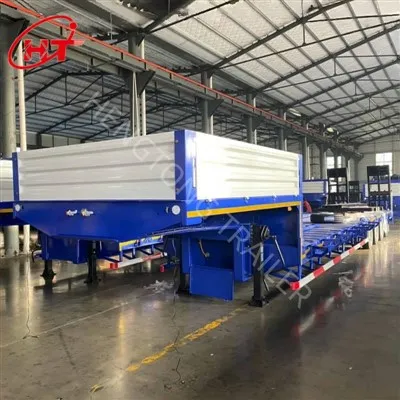 4 Axles Lowbed semi -trailer
